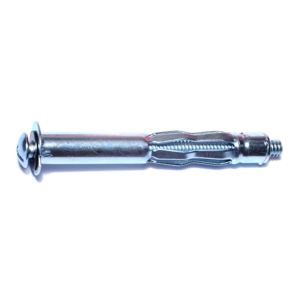 Screw Anchor, 1-9/16" L, Steel, 50 PK